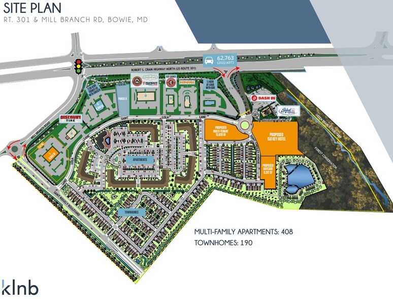 US 301 & Mill Branch, Bowie, MD for lease - Building Photo - Image 1 of 1