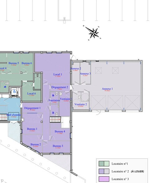 Office in Auray for lease - Floor Plan - Image 2 of 3