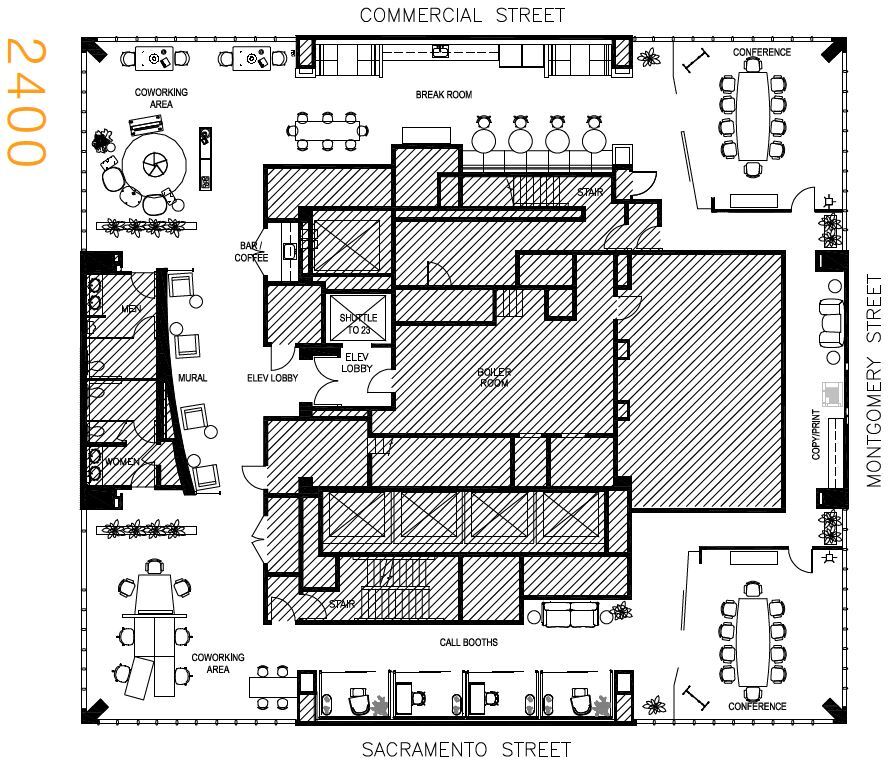 505 Montgomery St, San Francisco, CA for lease Floor Plan- Image 1 of 1