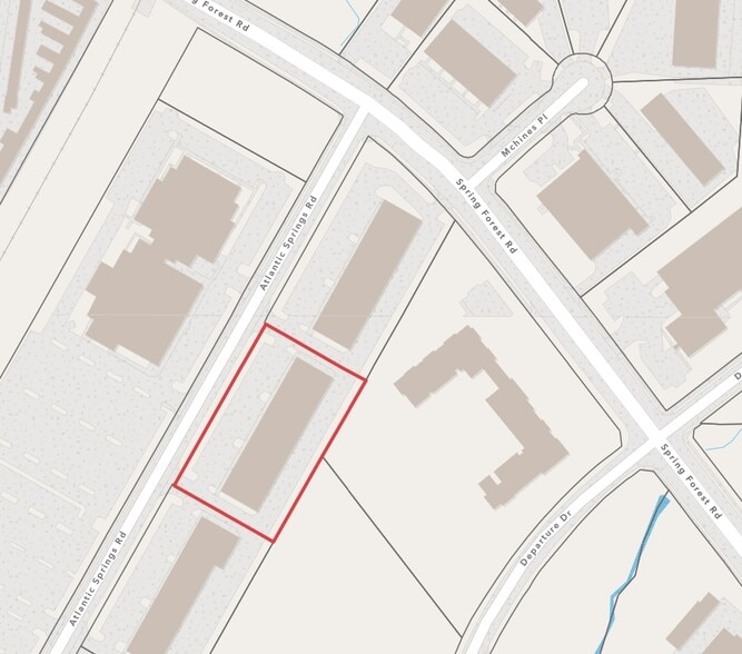 5500 Atlantic Springs Rd, Raleigh, NC for lease - Plat Map - Image 2 of 2