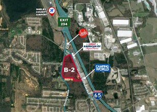 0 George Roy Parkway Pky, Calera, AL - aerial  map view