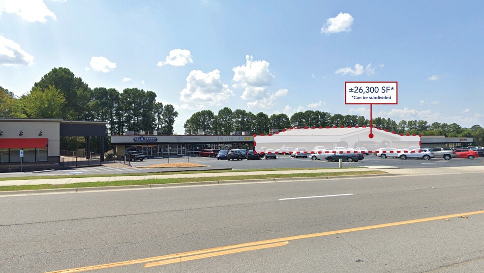 6805-6835 Cantrell Rd, Little Rock, AR for sale - Building Photo - Image 1 of 1