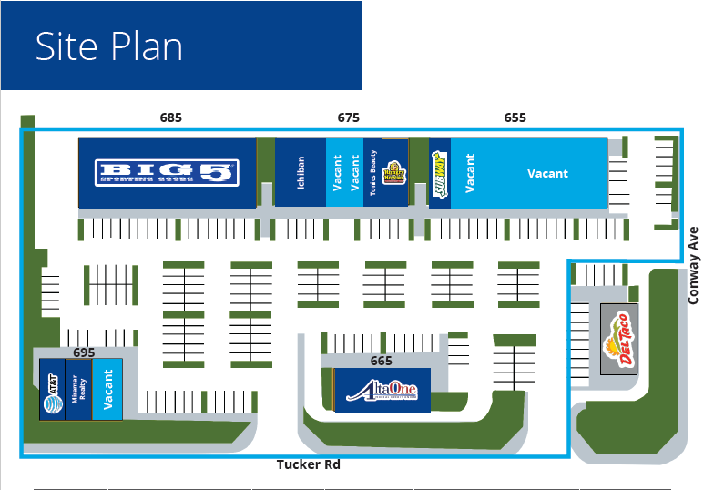 645-695 Tucker Rd, Tehachapi, CA for lease - Site Plan - Image 2 of 8