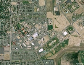 100 Spruce St, Denver, CO - AERIAL  map view