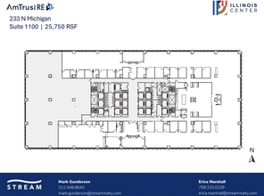 233 N Michigan Ave, Chicago, IL for lease Floor Plan- Image 1 of 1