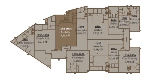 1026-1100 National Pky, Schaumburg, IL for lease Site Plan- Image 1 of 1