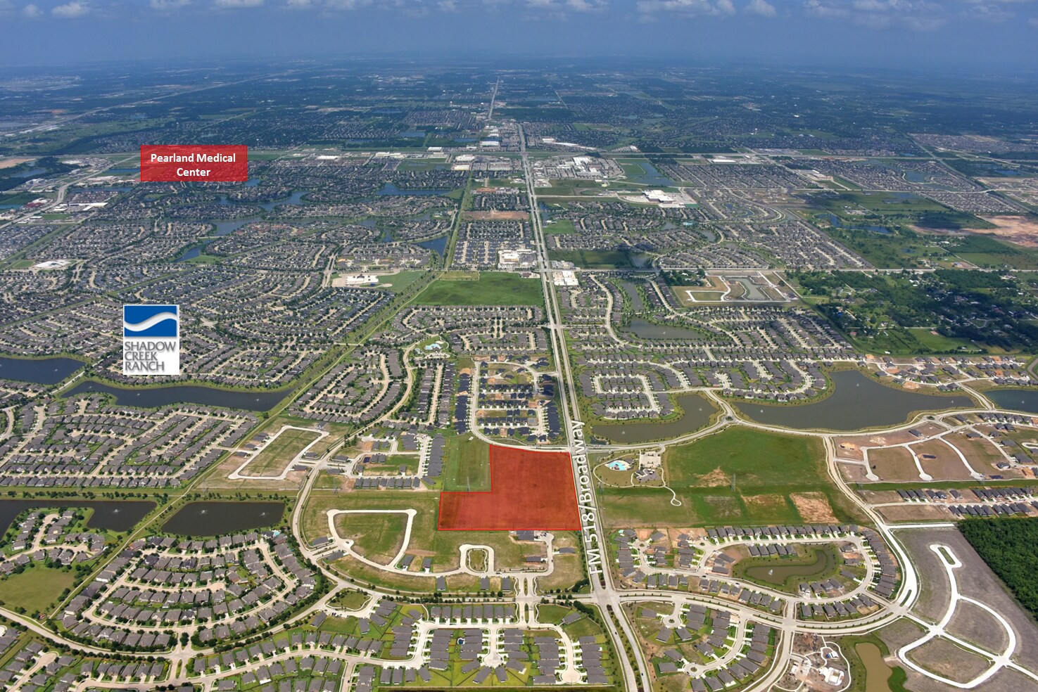 Broadway St. And Winward Bay Dr., Pearland, TX for sale Primary Photo- Image 1 of 1