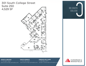 301 S College St, Charlotte, NC for lease Floor Plan- Image 1 of 1