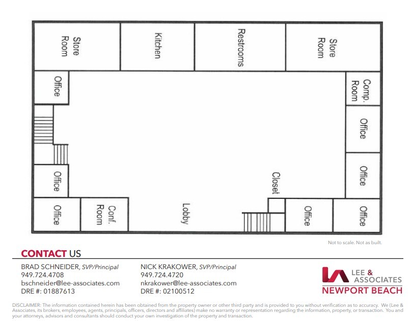 5252 Argosy Ave, Huntington Beach, CA for lease Floor Plan- Image 1 of 1