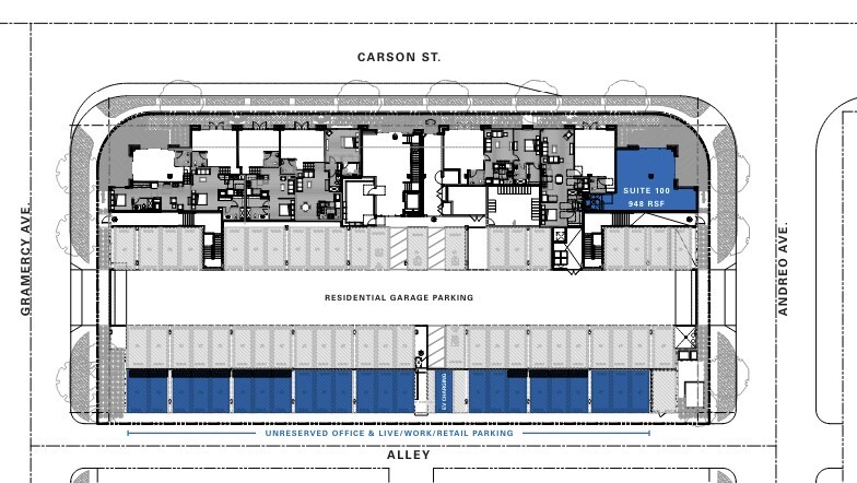 1978 W Carson St, Torrance, CA for lease Floor Plan- Image 1 of 1