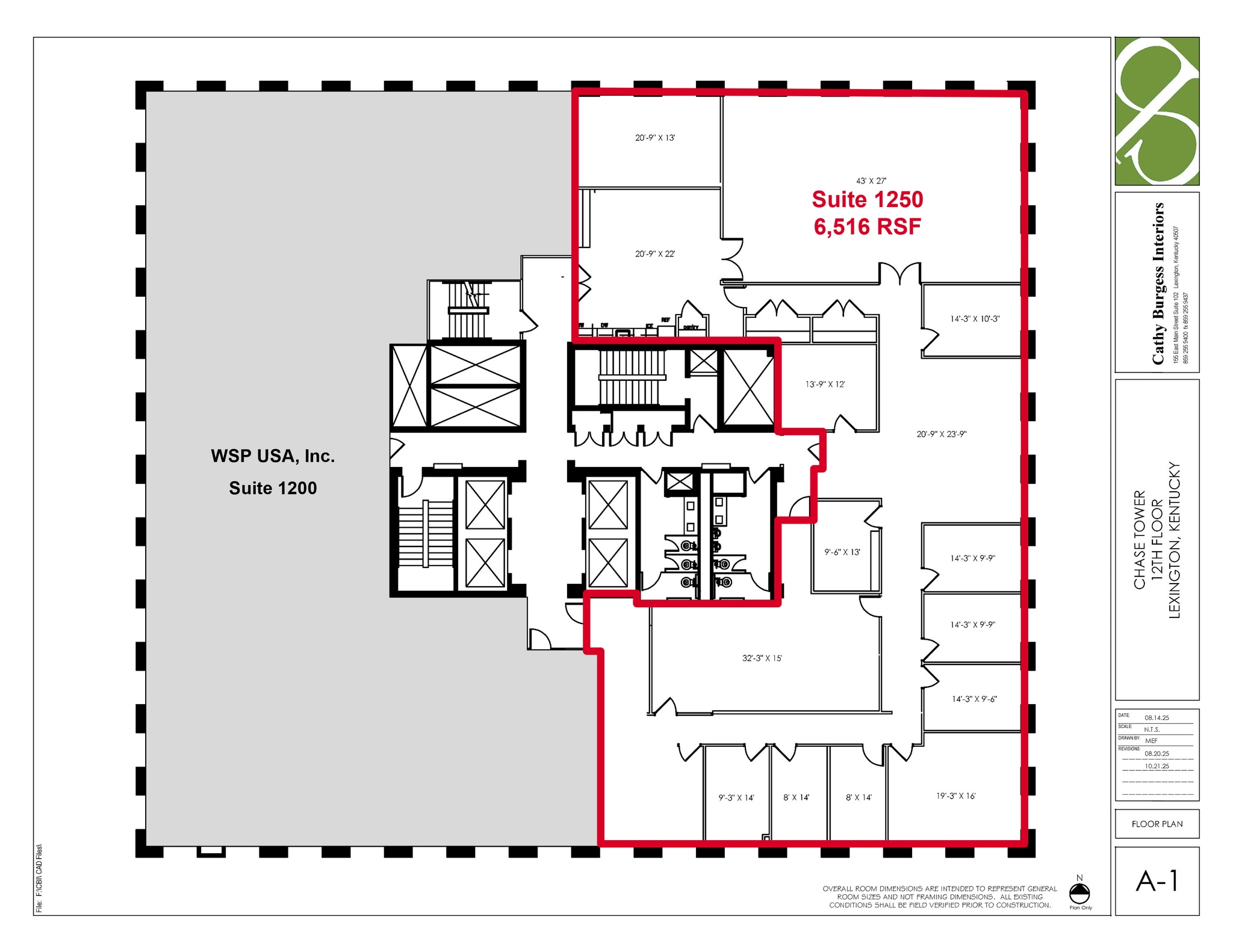 201 E Main St, Lexington, KY for lease Floor Plan- Image 1 of 1