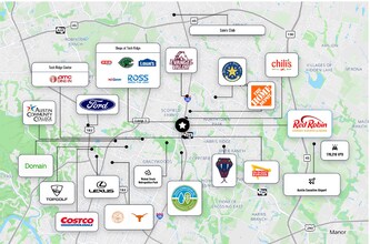 13000 N Interstate H35, Austin, TX - Aerial  map view