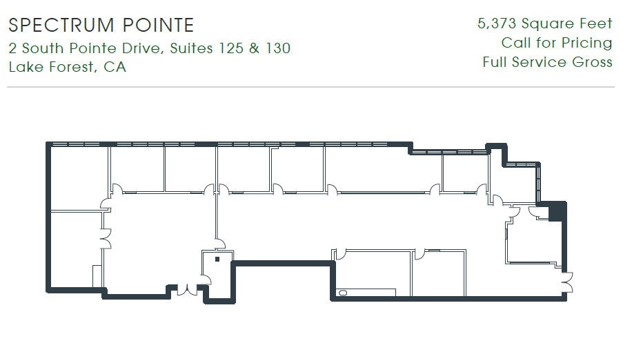 2 South Pointe Dr, Lake Forest, CA for lease Building Photo- Image 1 of 1