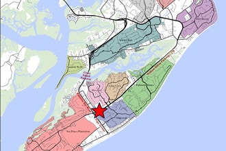 52 New Orleans Rd, Hilton Head Island, SC - AERIAL  map view