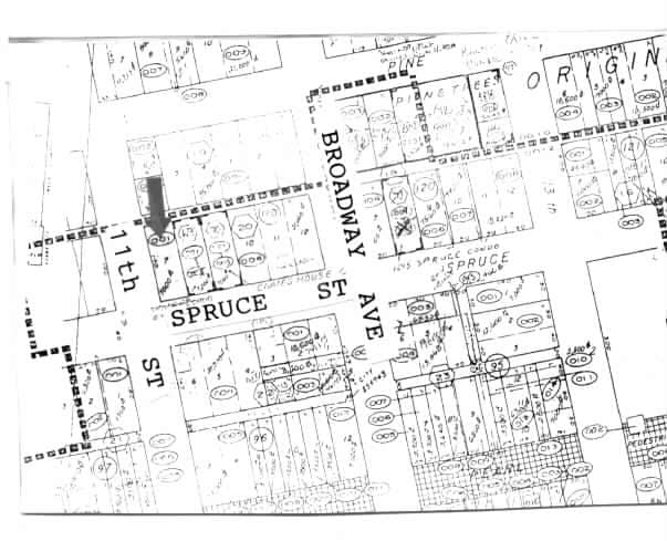 1105 Spruce St, Boulder, CO for lease - Plat Map - Image 2 of 5