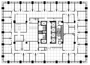 540 5th Ave SW, Calgary, AB for lease Floor Plan- Image 1 of 1