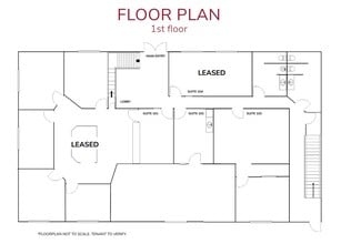 312 S Juniper St, Escondido, CA for lease Floor Plan- Image 1 of 1