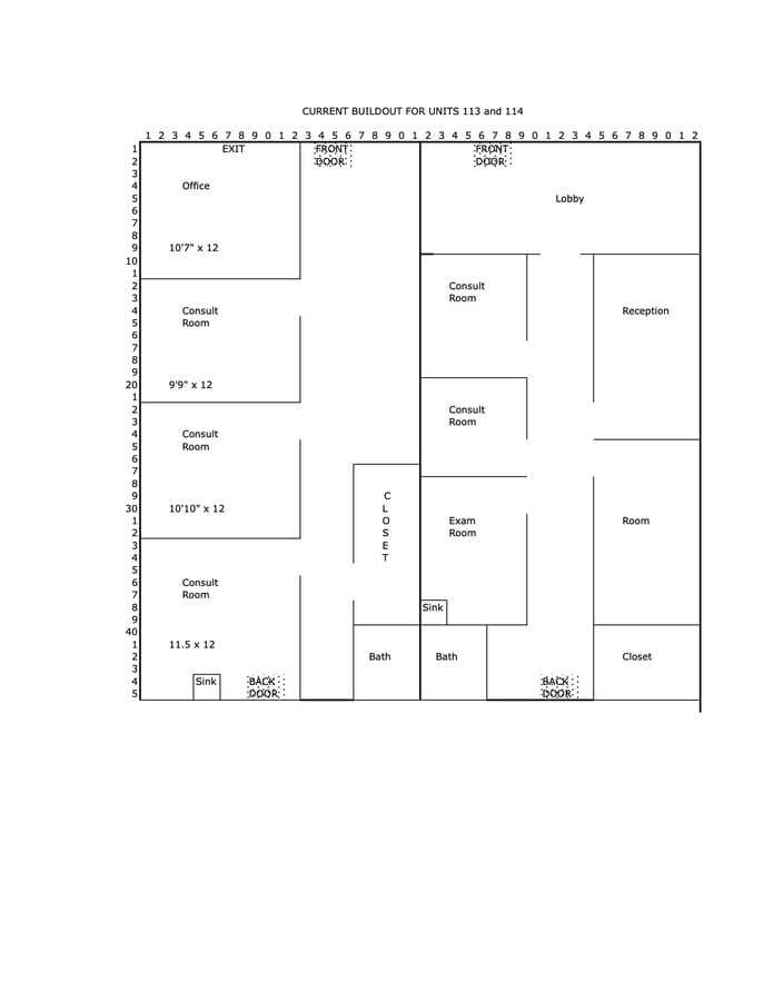 201 N University Dr, Plantation, FL 33324 - Unit 13 & 14 -  - Floor Plan - Image 1 of 13