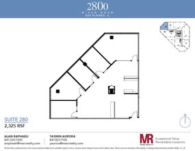 2800 S River Rd, Des Plaines, IL for lease Floor Plan- Image 1 of 6