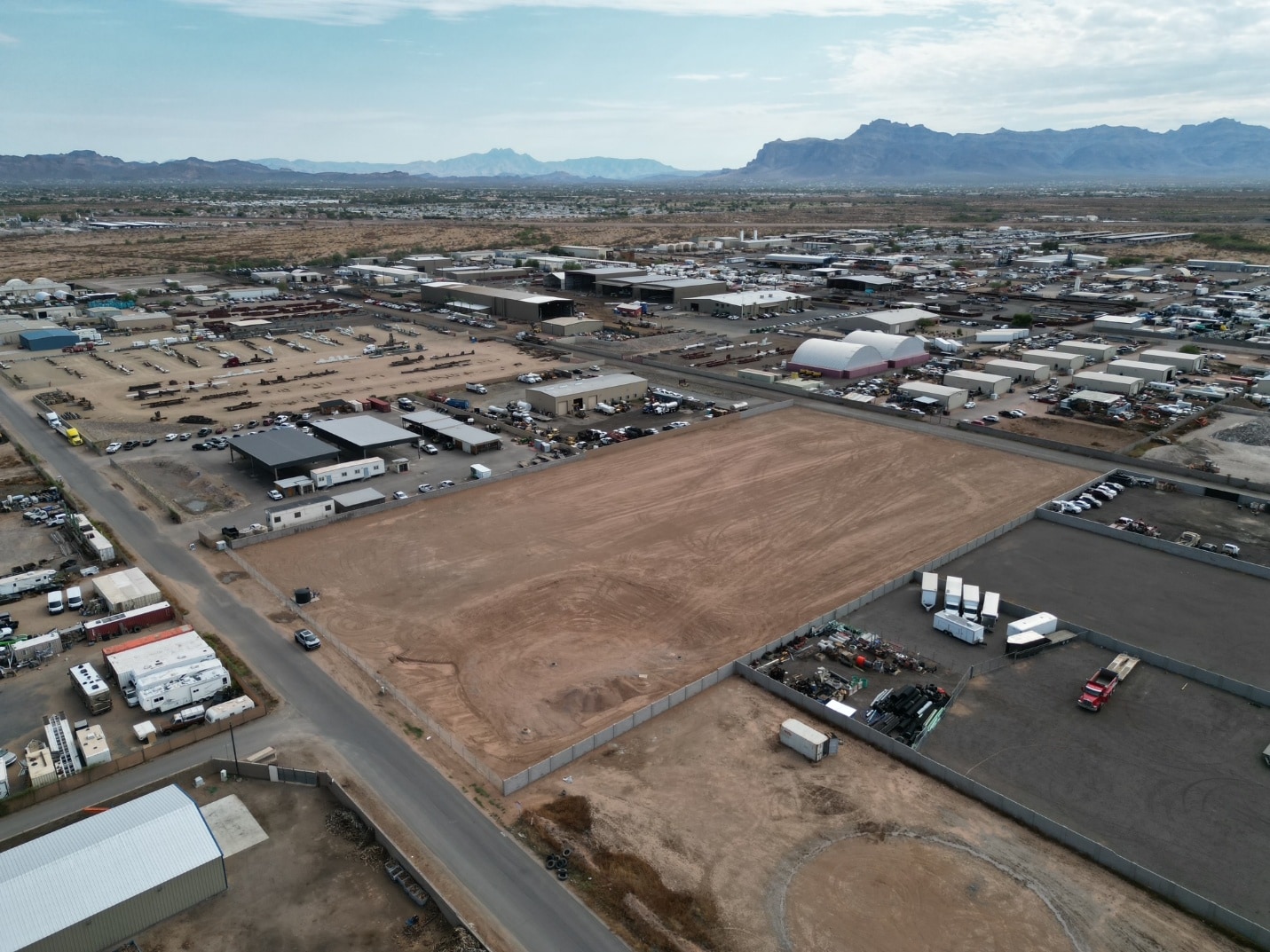 NEC Guadalupe Rd & Pinal Dr Rd, Apache Junction, AZ for sale Aerial- Image 1 of 5
