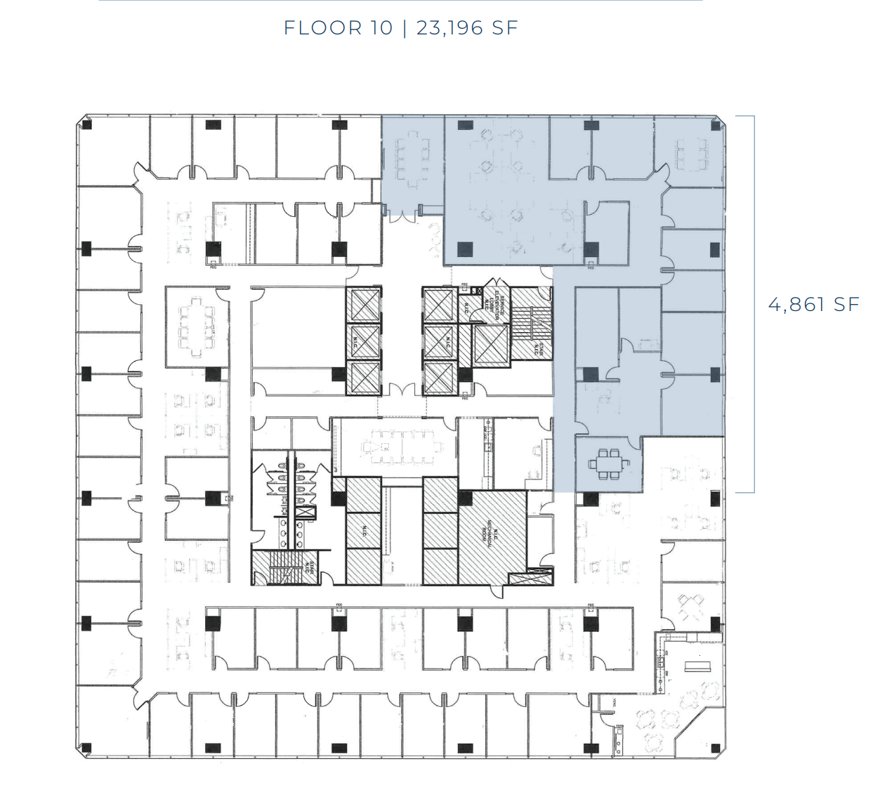 700 N Pearl St, Dallas, TX for lease Floor Plan- Image 1 of 1