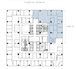 700 N Pearl St, Dallas, TX for lease Floor Plan- Image 1 of 1