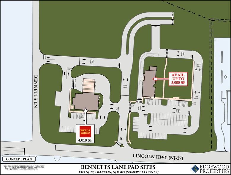 1373 NJ-27, Somerset, NJ for lease - Site Plan - Image 2 of 6