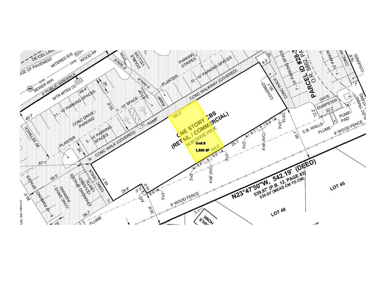 4430-4450 NE Dixie Hwy, Palm Bay, FL for lease - Site Plan - Image 2 of 2