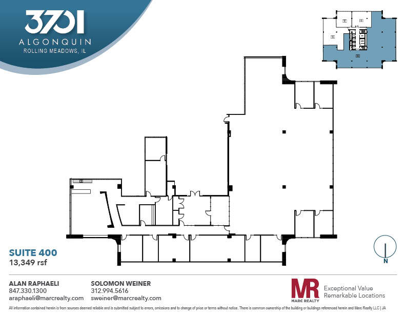 3701 Algonquin Rd, Rolling Meadows, IL for lease Floor Plan- Image 1 of 1