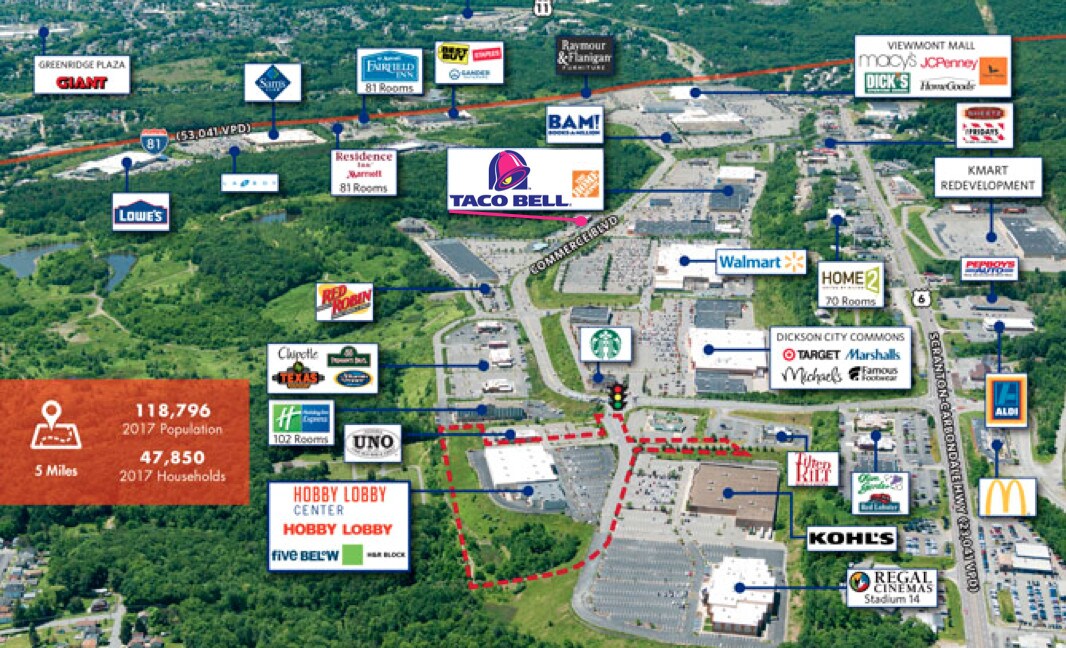 823 Commerce Blvd, Dickson City, PA 18519 Retail for Sale