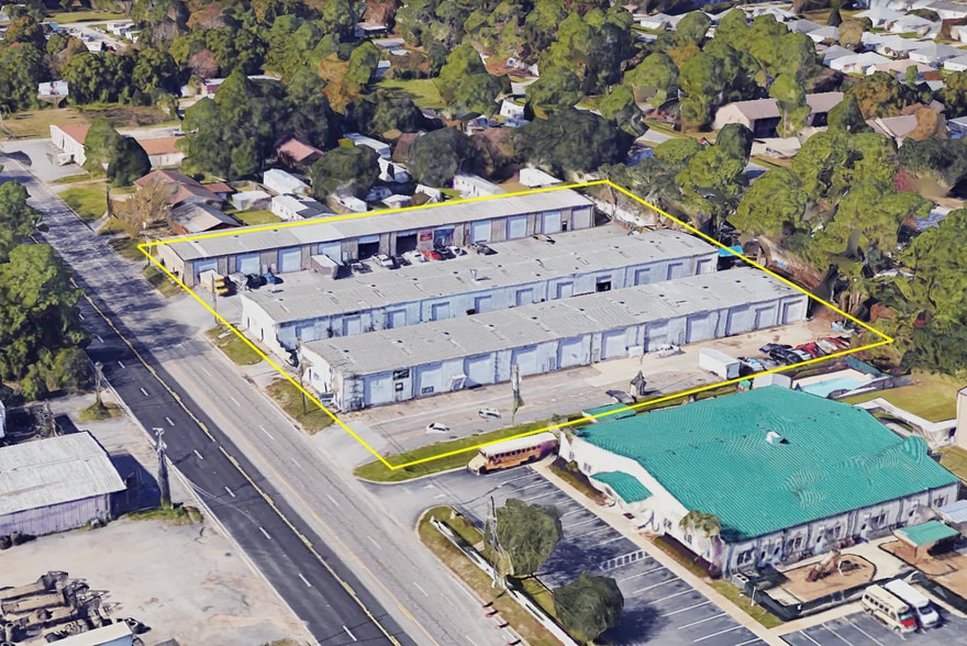 318 Green Acres Rd, Fort Walton Beach, FL for lease - Aerial - Image 1 of 1