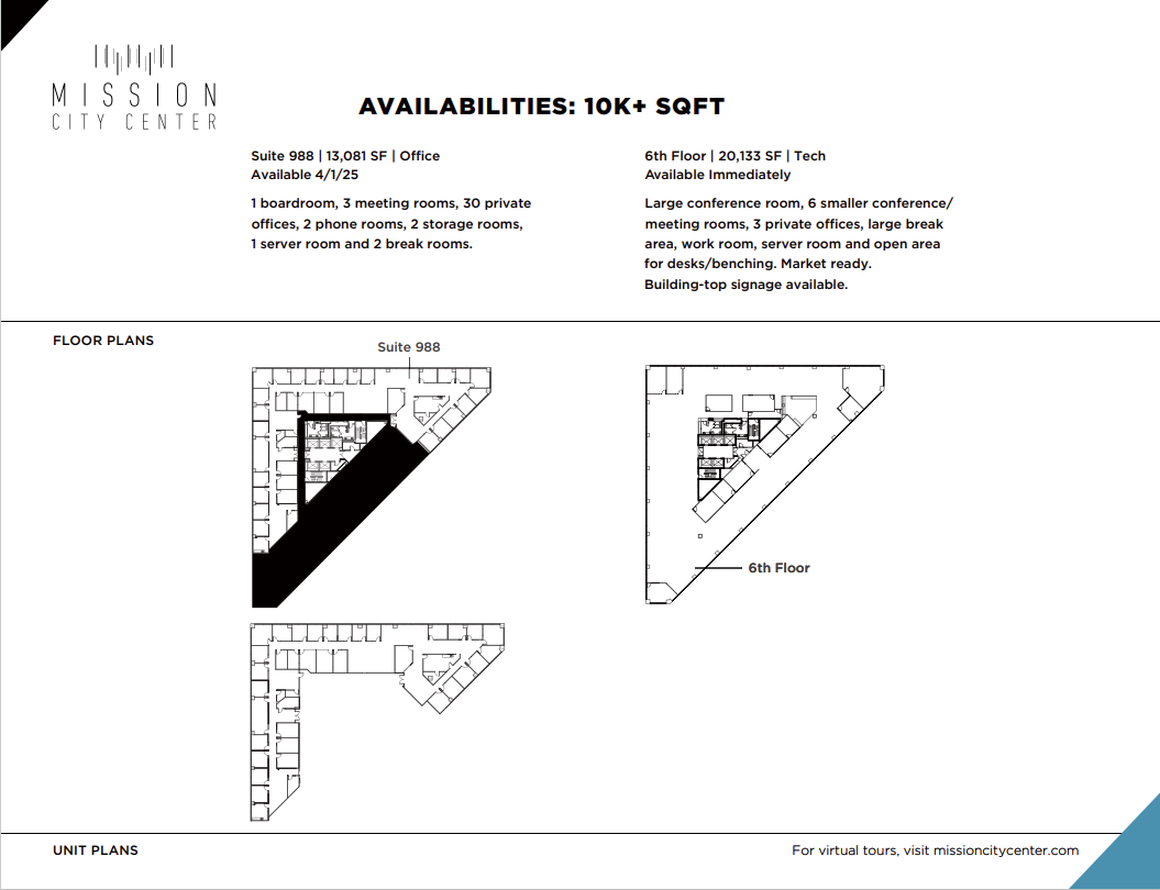 2350 Mission College Blvd, Santa Clara, CA for lease Floor Plan- Image 1 of 1