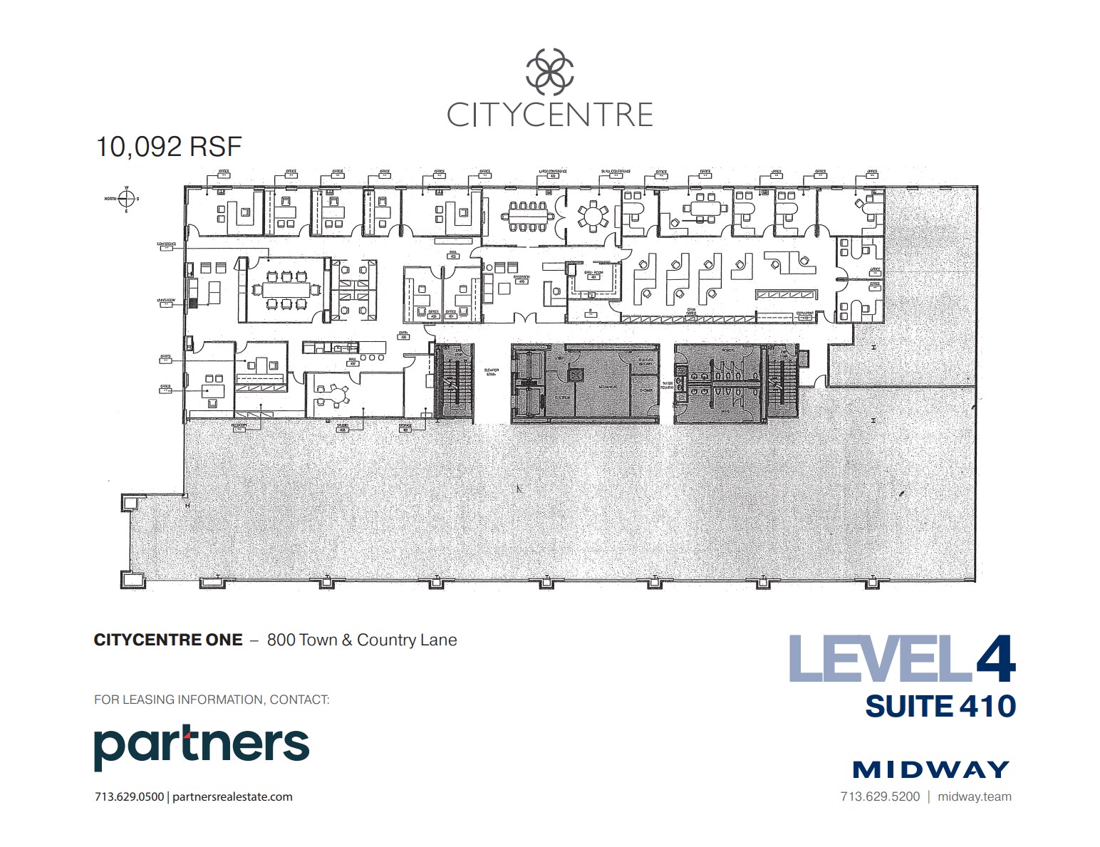 800 Town & Country Blvd, Houston, TX for lease Floor Plan- Image 1 of 1