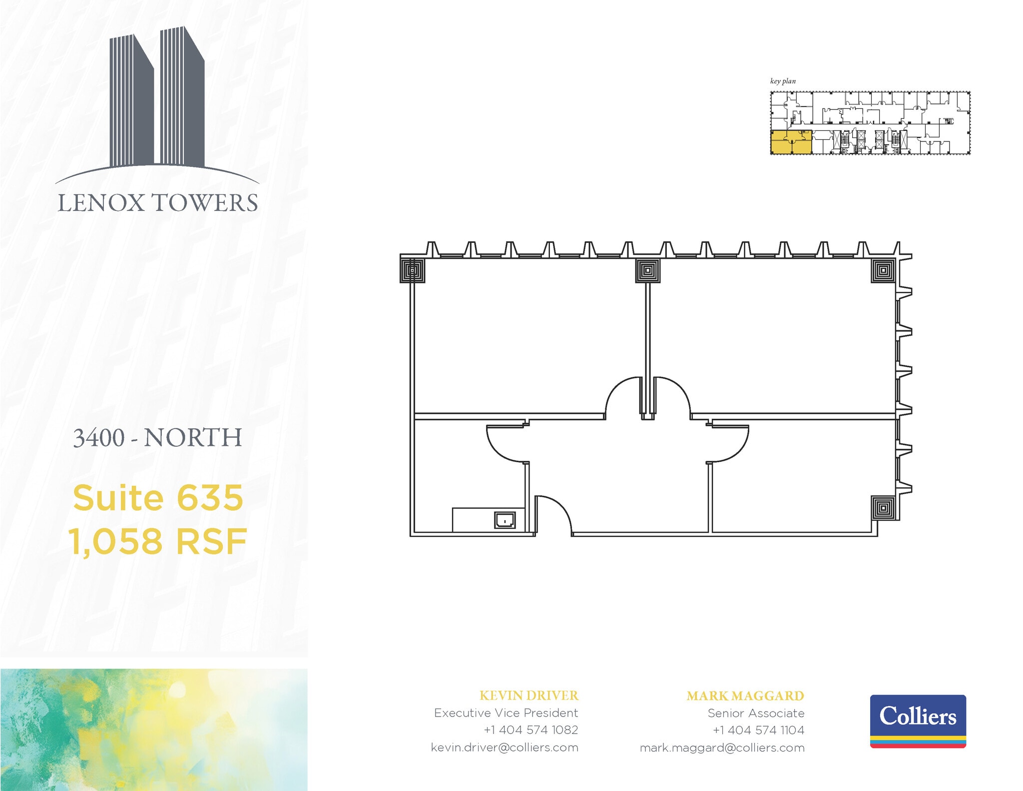 3400 Peachtree Rd NE, Atlanta, GA for lease Floor Plan- Image 1 of 1