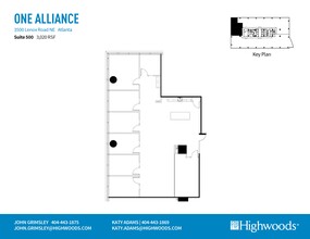 3500 Lenox Rd NE, Atlanta, GA for lease Site Plan- Image 1 of 1