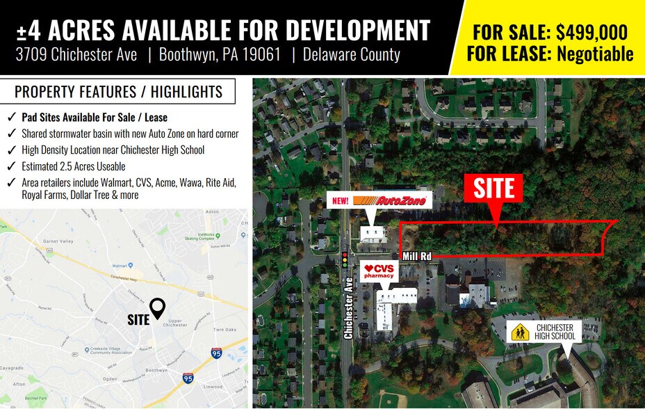 3709 Chichester Ave, Upper Chichester, PA for lease - Building Photo - Image 2 of 2