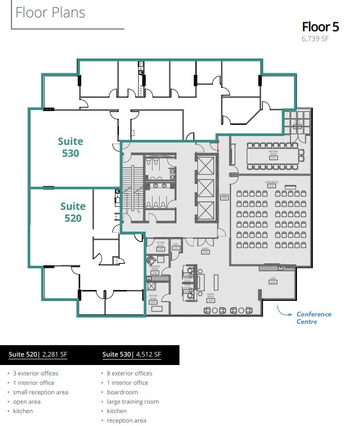 910 7th Ave SW, Calgary, AB for lease Floor Plan- Image 1 of 1