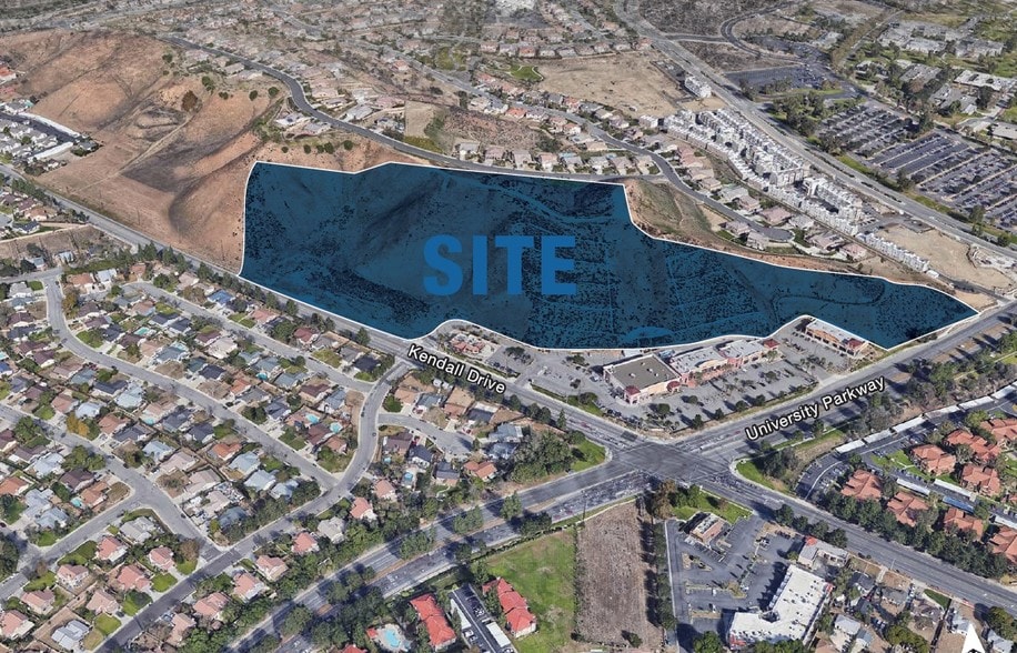 5258 University Pkwy, San Bernardino, CA for lease - Aerial - Image 2 of 3