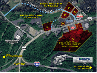 More details for Route 209 & Music Center Dr, East Stroudsburg, PA - Retail for Lease