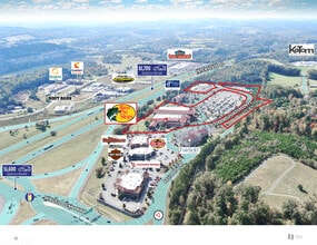 3629 Outdoor Sportsman Pl, Kodak, TN - AERIAL map view - Image1