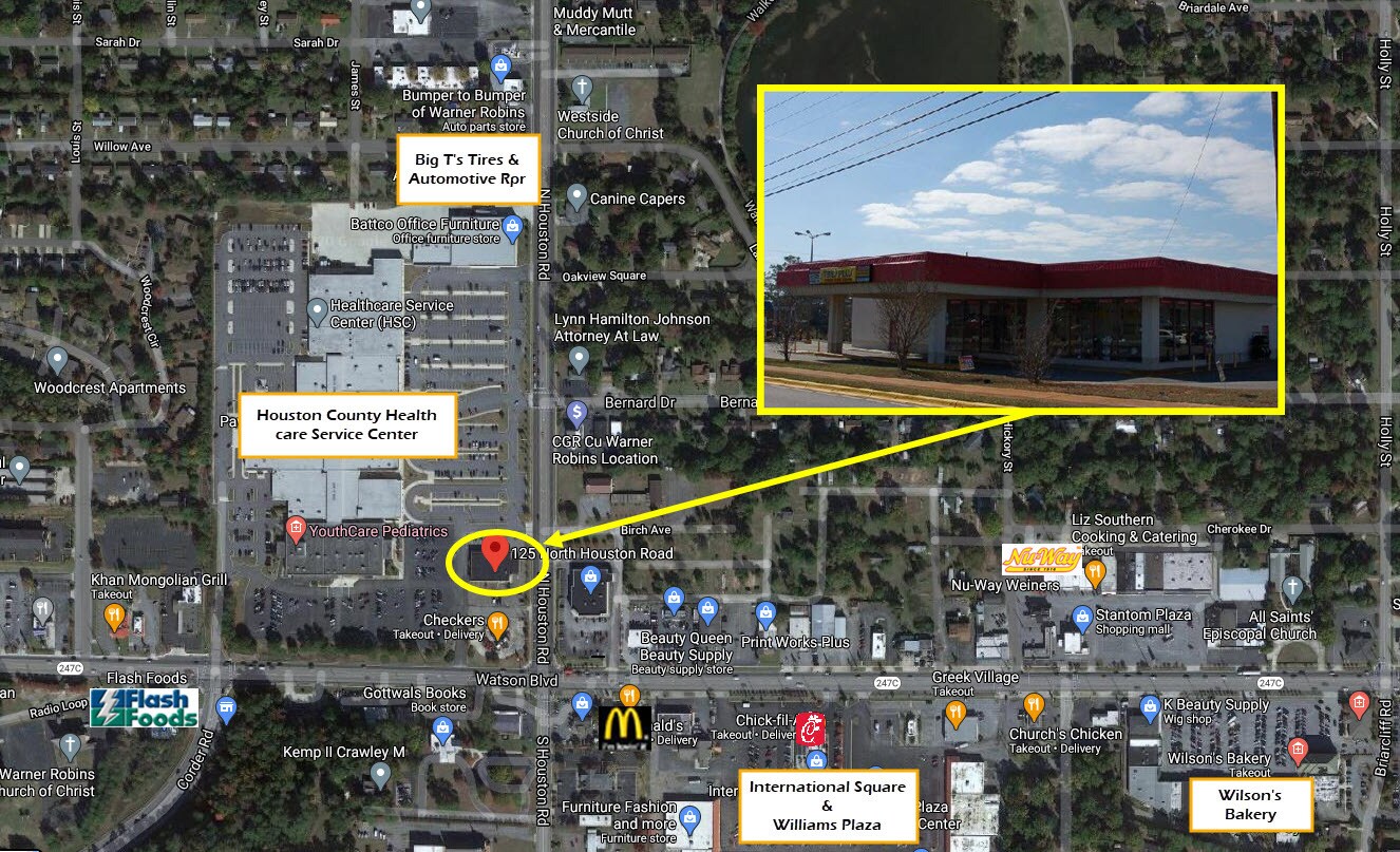 125 N Houston Rd, Warner Robins, GA for sale Building Photo- Image 1 of 1