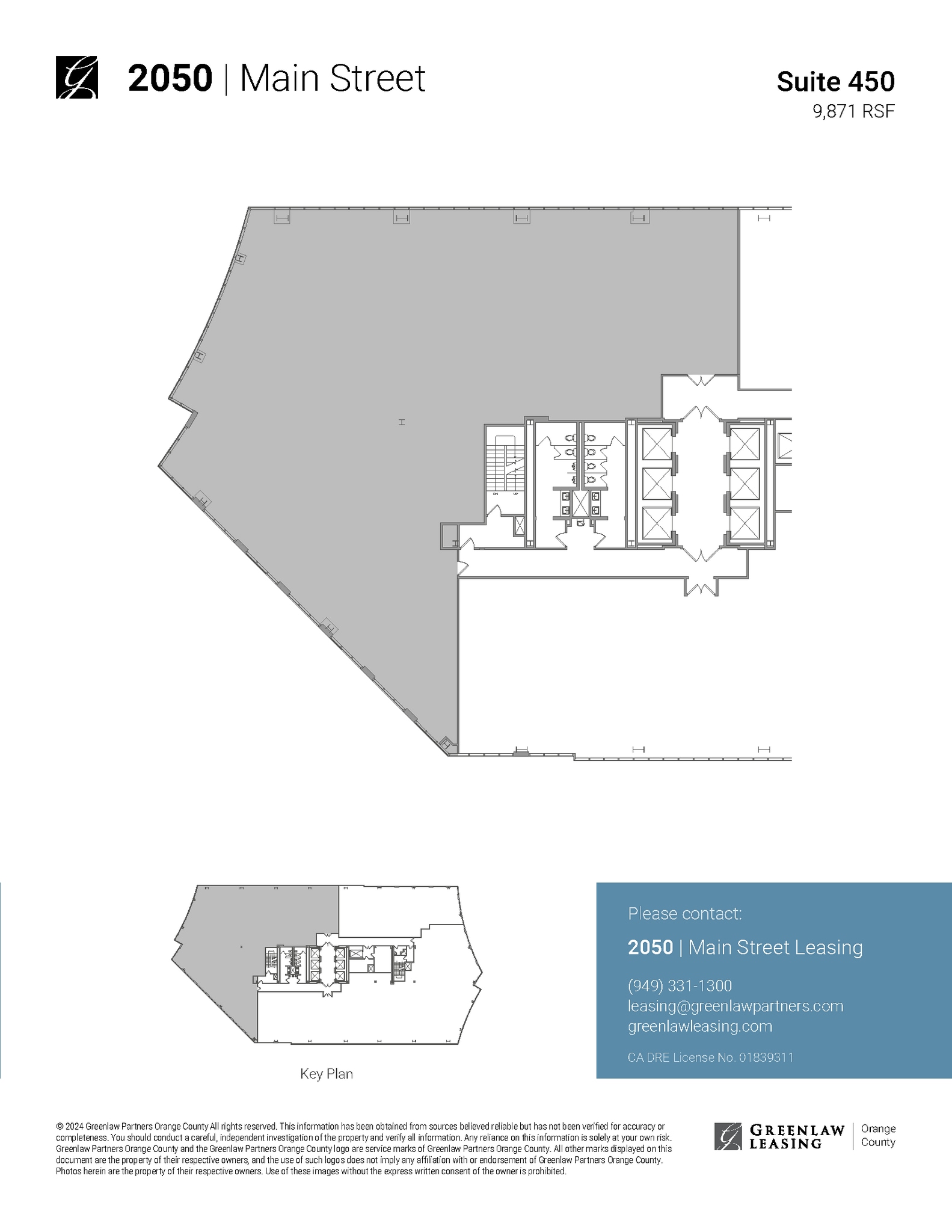 2040 Main St, Irvine, CA for lease Floor Plan- Image 1 of 15