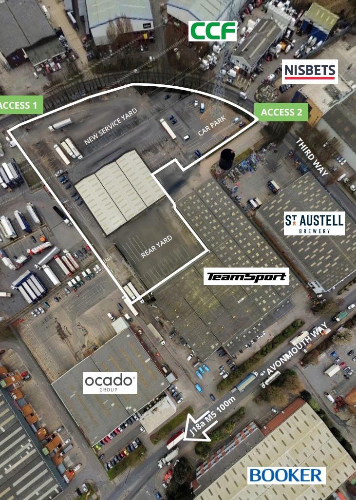 Unit 3 Avonmouth Way, Avonmouth for lease Aerial- Image 1 of 1
