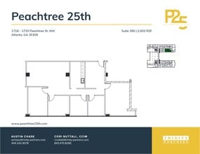 1718-1720 NW Peachtree St, Atlanta, GA for lease Site Plan- Image 1 of 1