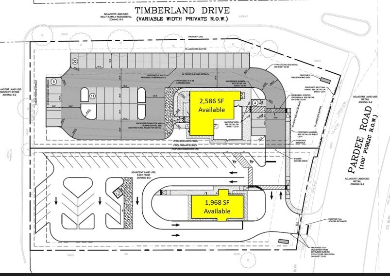 14400 Pardee Rd, Taylor, MI for lease - Site Plan - Image 2 of 3