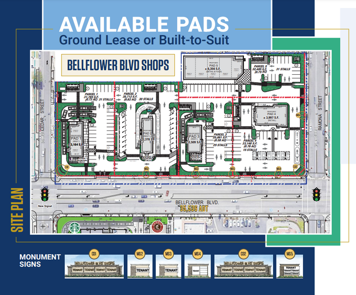 17617-17639 Bellflower Blvd, Bellflower, CA for lease - Building Photo - Image 1 of 4