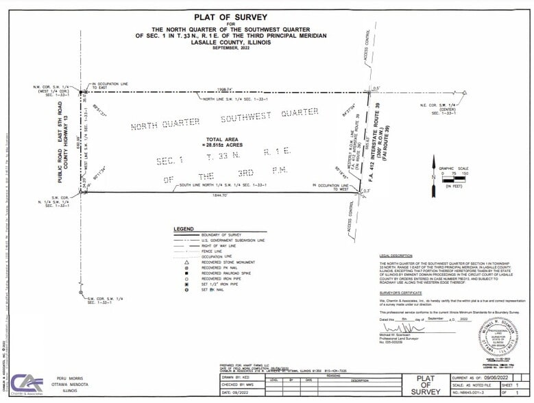 2926 E 5th Rd, La Salle, IL for sale - Plat Map - Image 2 of 2