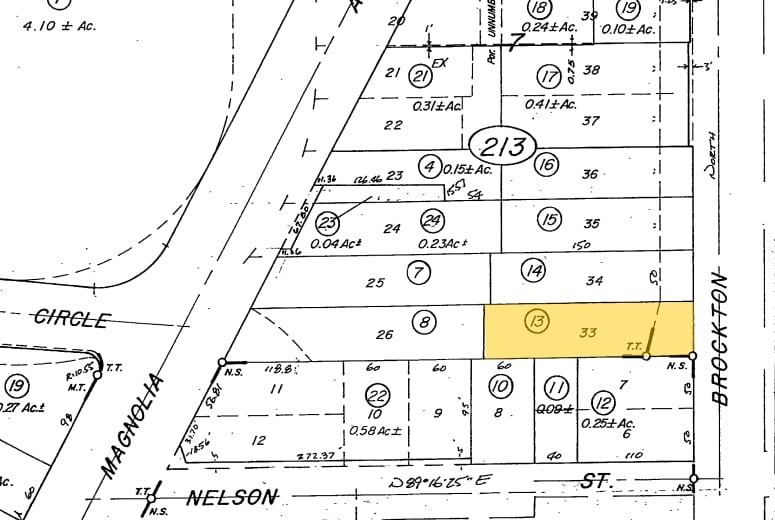 6771-6779 Brockton Ave, Riverside, CA for sale - Plat Map - Image 2 of 7