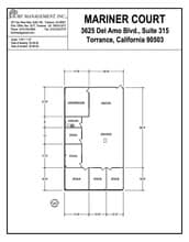 3625 Del Amo Blvd, Torrance, CA for lease Floor Plan- Image 2 of 2