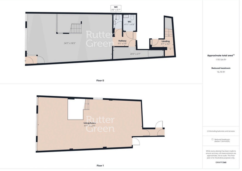 1 College Ave, Wigan for sale - Floor Plan - Image 2 of 4